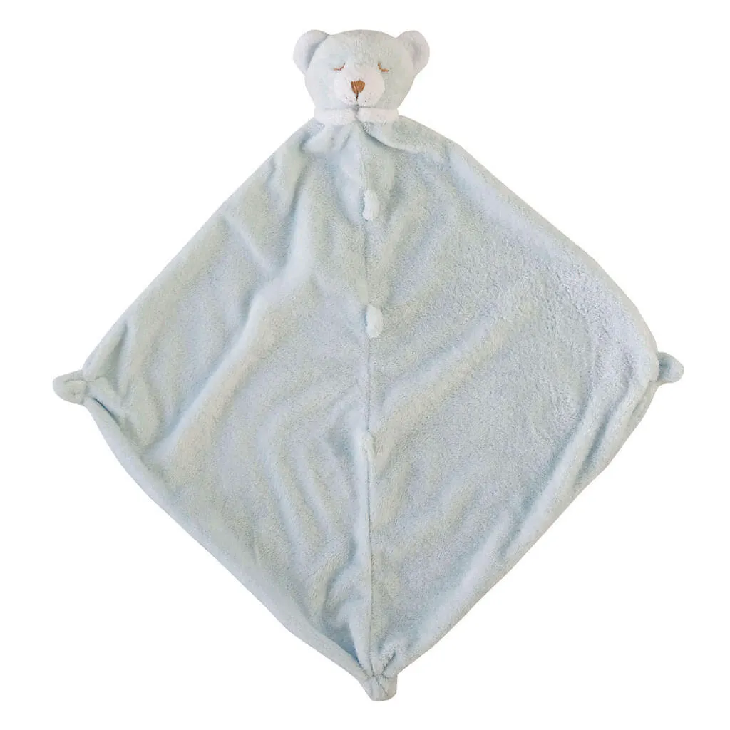 Angel Dear Security Blankie Blanket Bear Blue