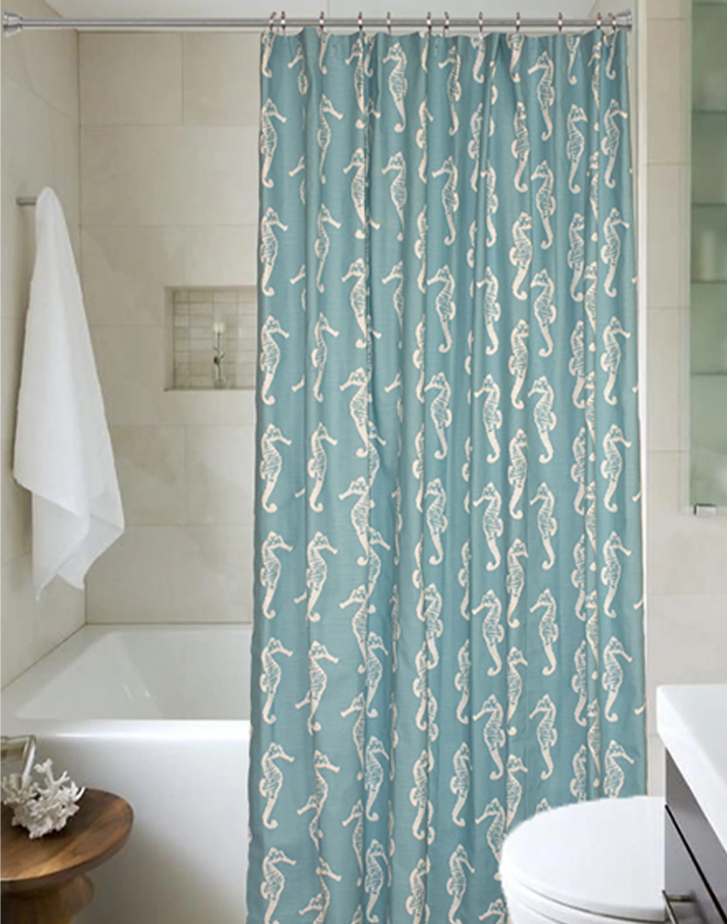 Aquastrian Shower Curtain