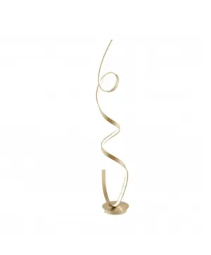 Astrid LED Floor Lamp // SANDY GOLD
