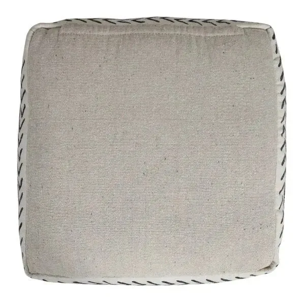 Avant-garde 34057BLK Black Pouf