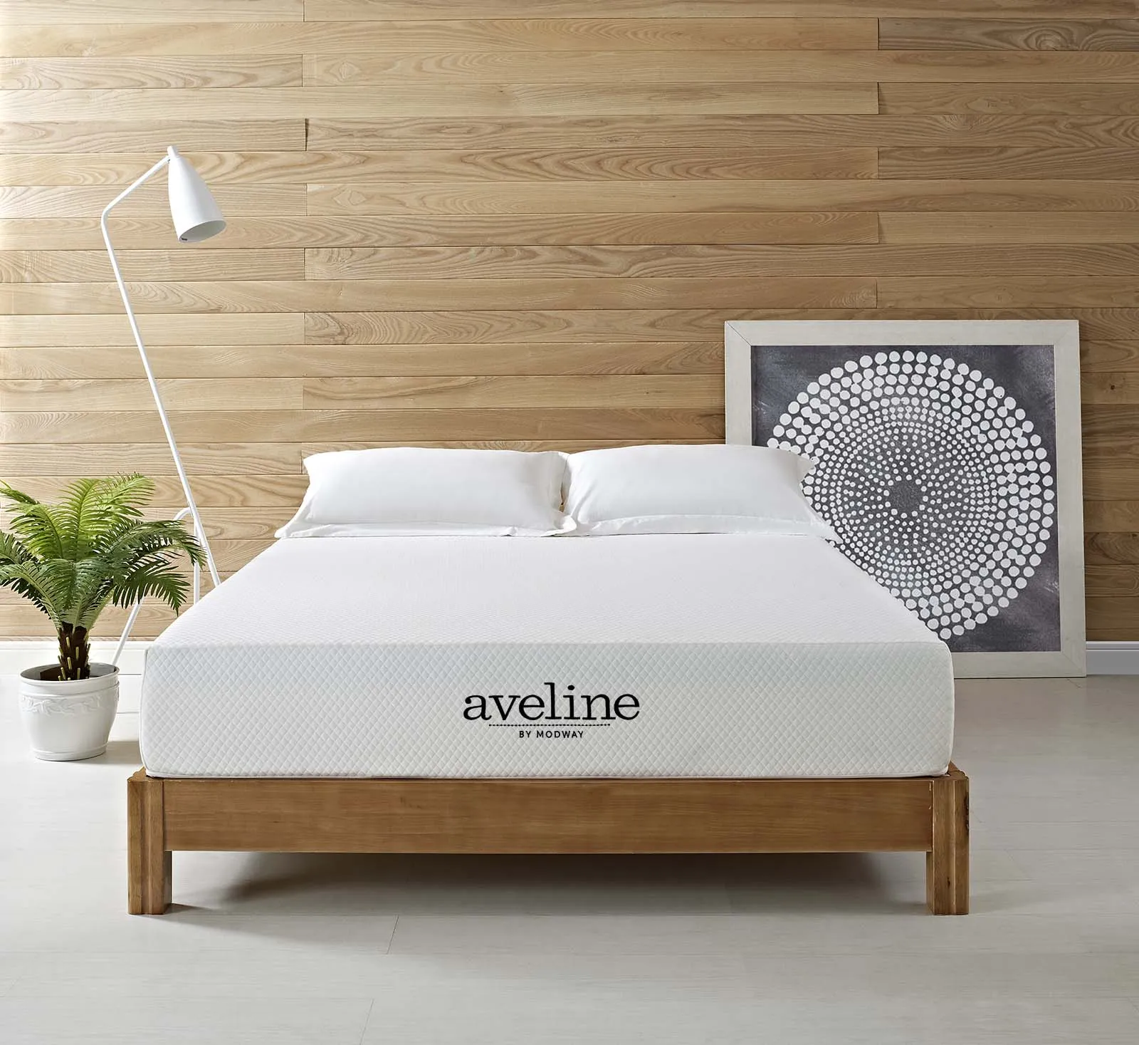 Aveline 10" California King Mattress  MOD-6079-WHI