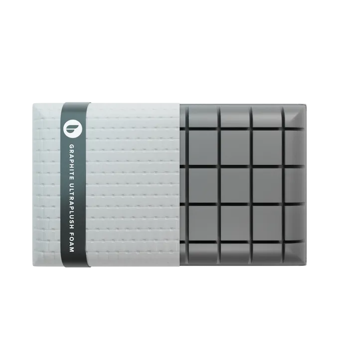 Blu Sleep Prestige Graphite Memory Foam Pillow | Antibacterial