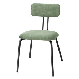 Bolero Fairfield Chairs Black and Green Mix (Pack of 2) - FU501