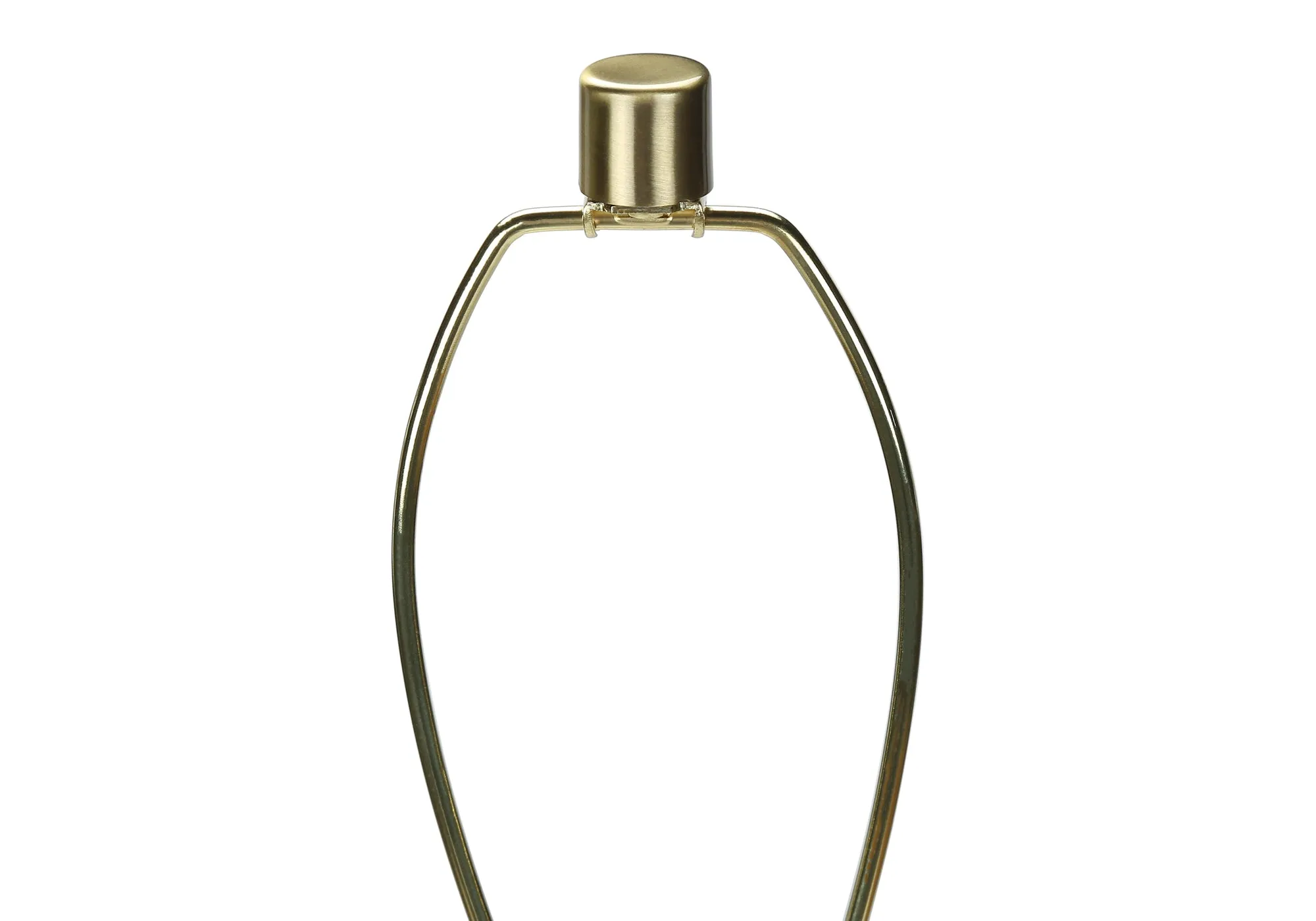 Brilliance Glow: Contemporary Brass Metal Floor Lamp with Ivory/Cream Shade, 63"H Lighting