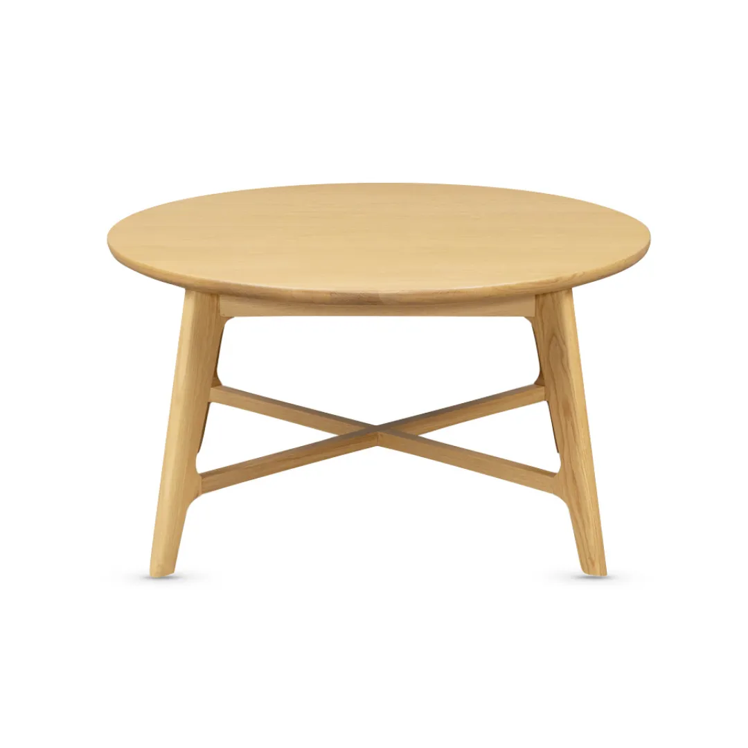 Carrington Oak Round Coffee Table