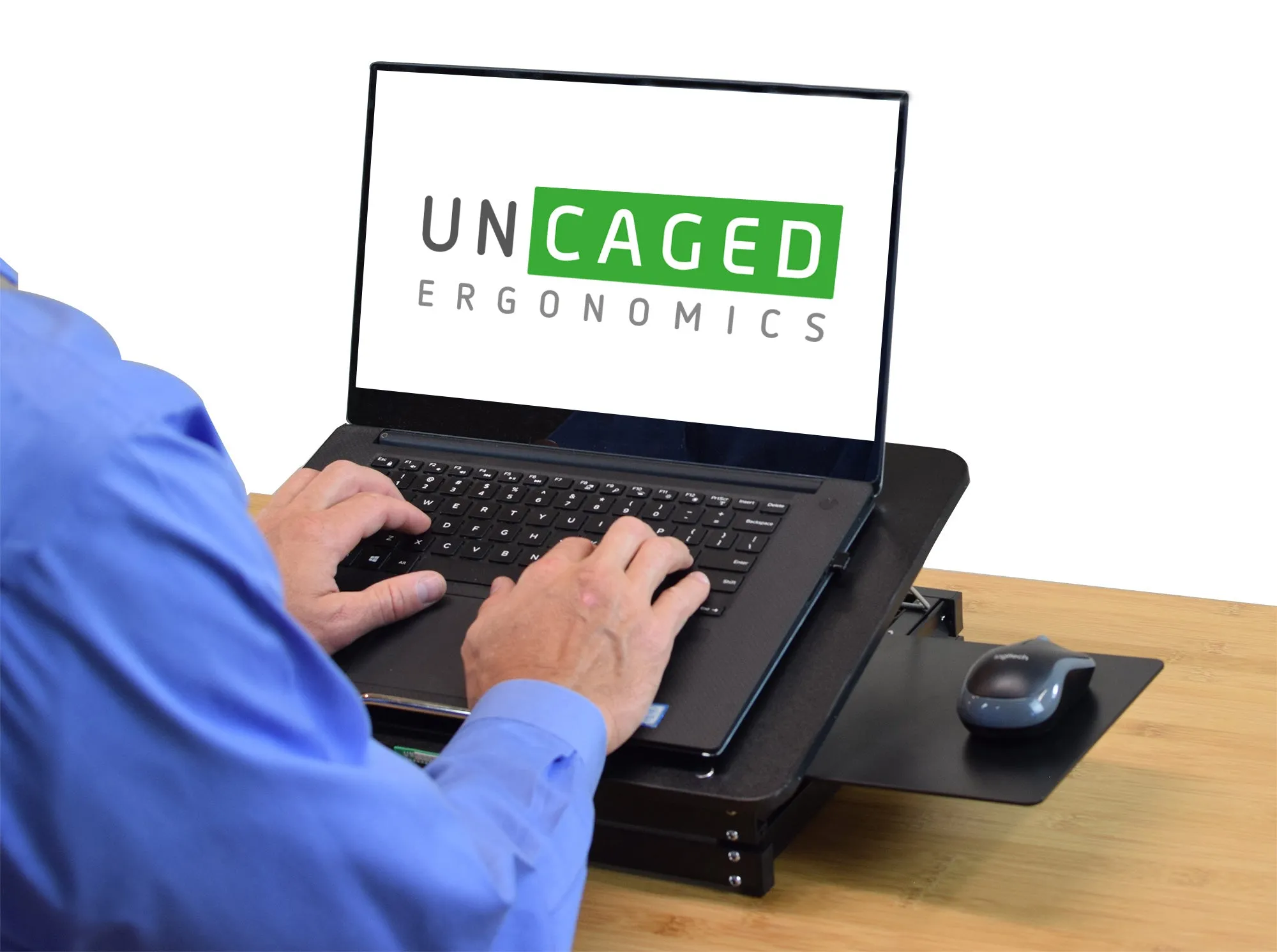 CD4 Ergonomic Laptop Stand and Standing Desk