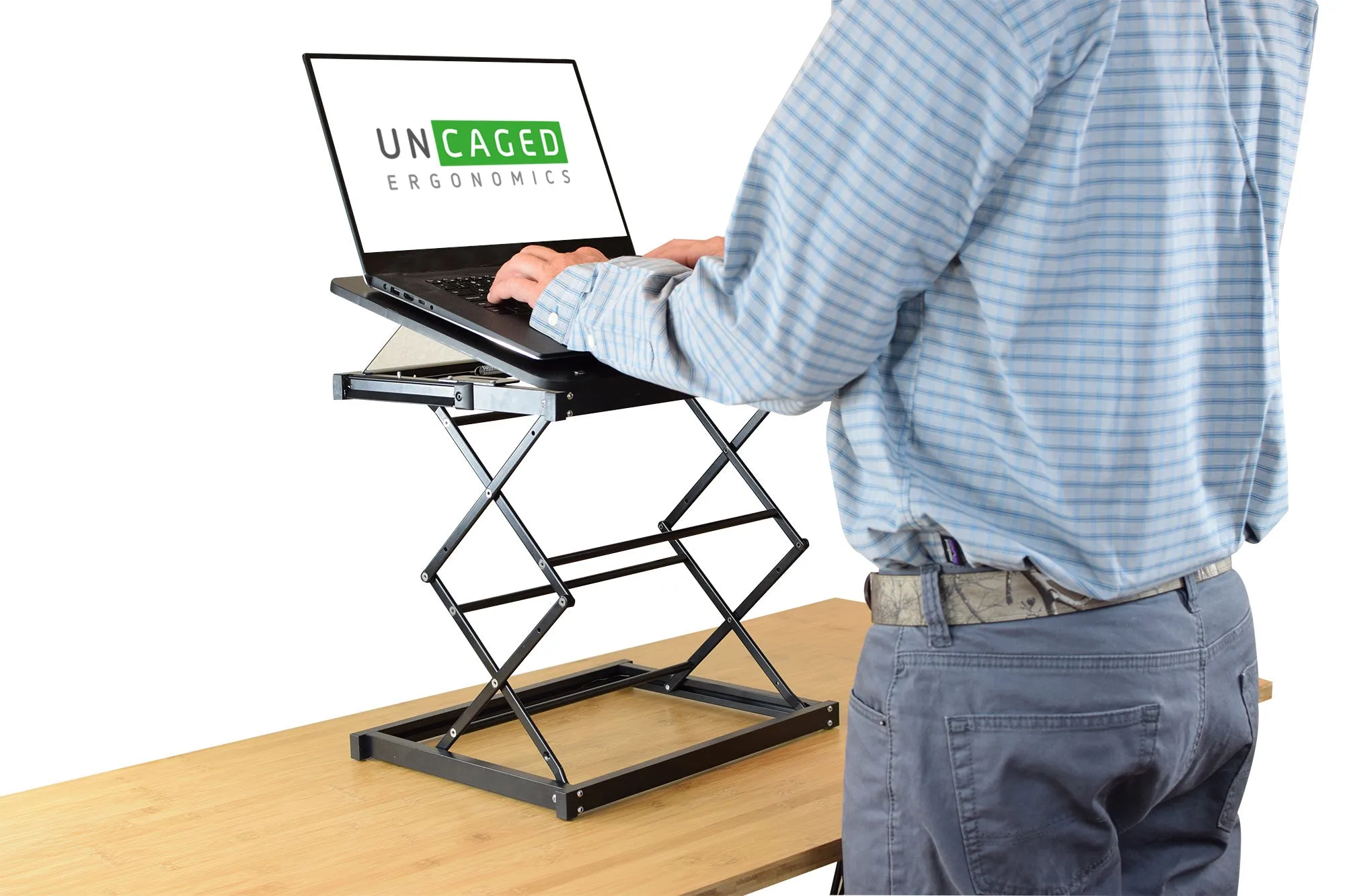 CD4 Ergonomic Laptop Stand and Standing Desk