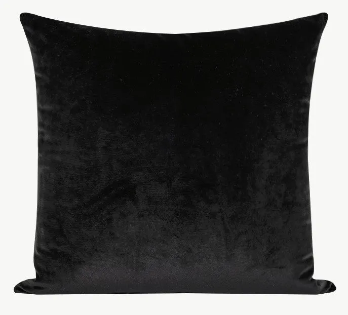 Contemporary Throw Pillow for Living Room, Modern Square Pillows, Abstract Black Throw Pillows for Couch, Simple Modern Sofa Throw Pillows