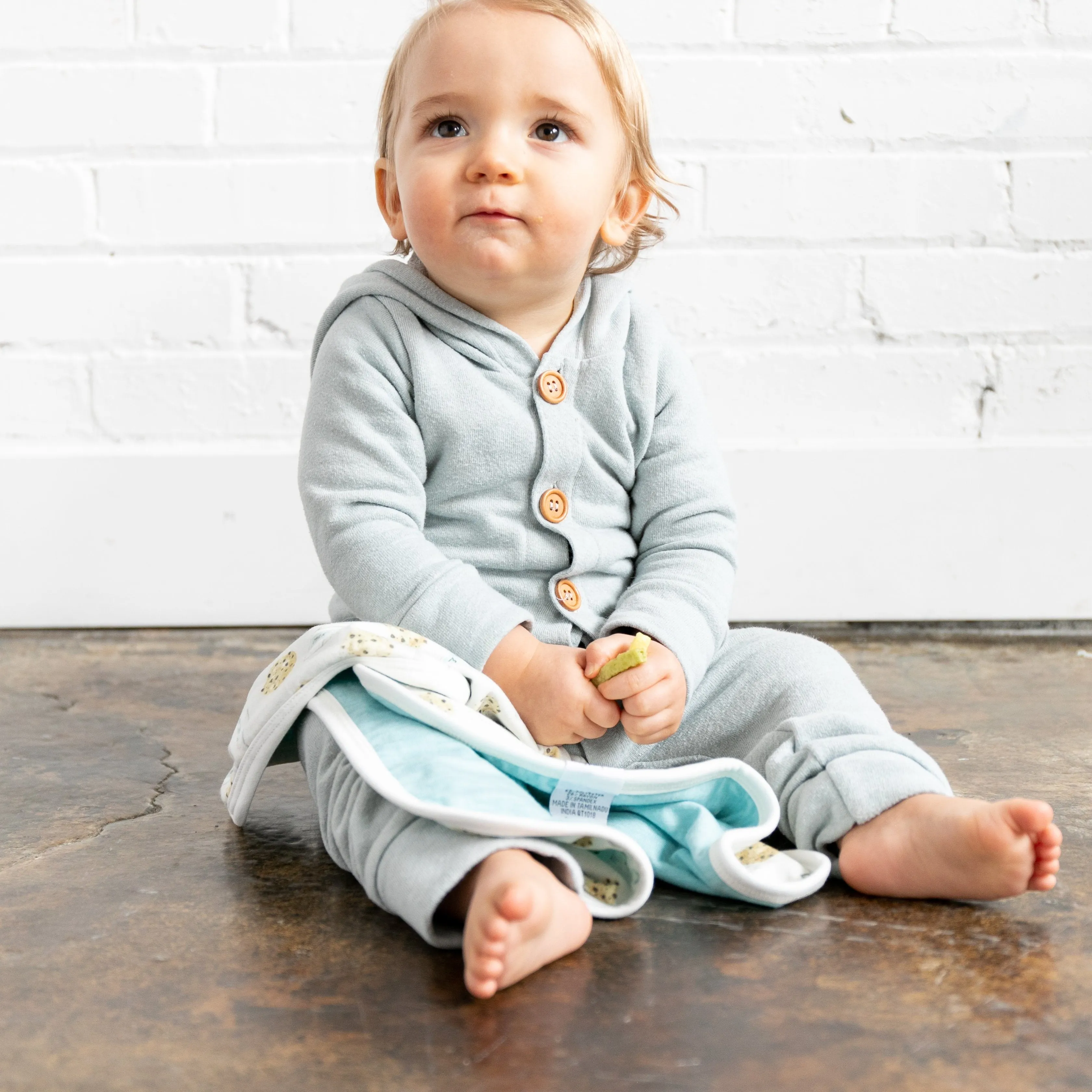 Copper Pearl Three-Layer Security Blanket Set | Chip