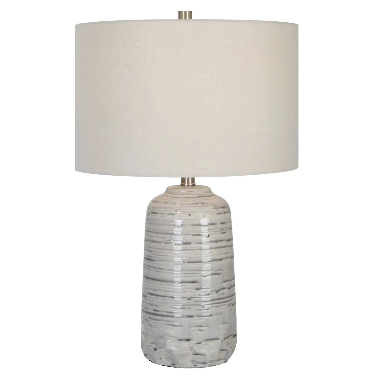 Cyclone Ivory Table Lamp