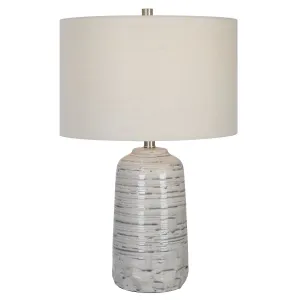 Cyclone Ivory Table Lamp