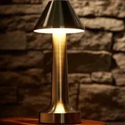 Deca Brassy Table Lamp 23cm / 9" 843001G