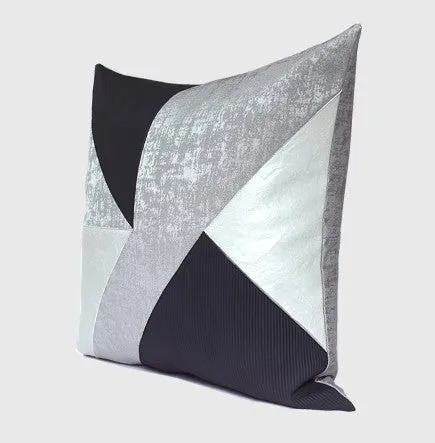 Decorative Modern Pillows for Couch, Blue Grey Modern Sofa Pillows Covers, Modern Sofa Cushion, Decorative Pillows for Living Room