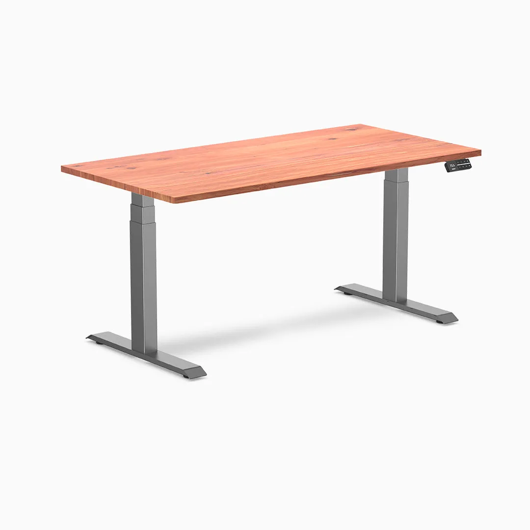 Desky Dual Softwood Sit Stand Desk