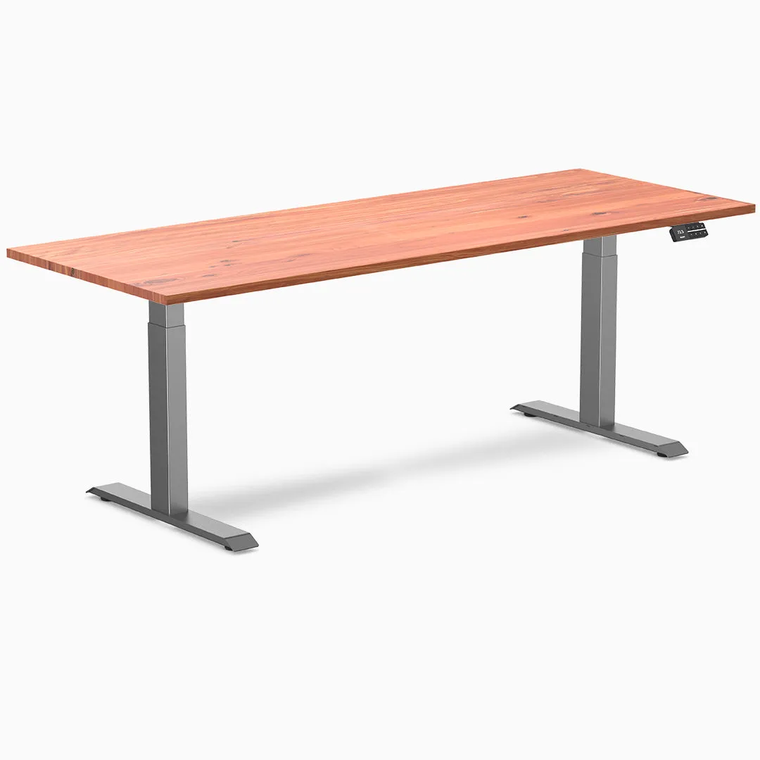 Desky Dual Softwood Sit Stand Desk