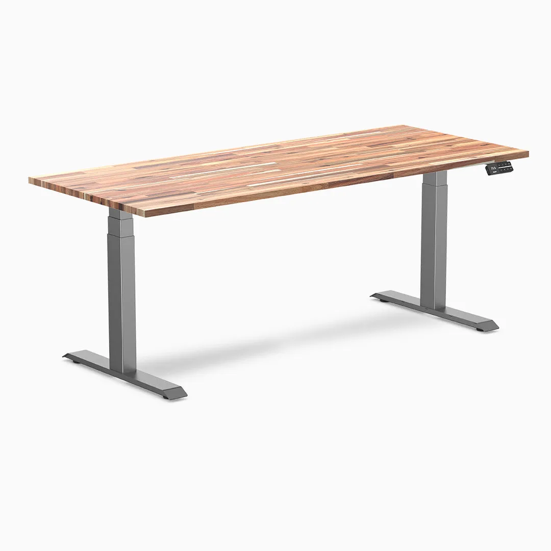 Desky Dual Softwood Sit Stand Desk