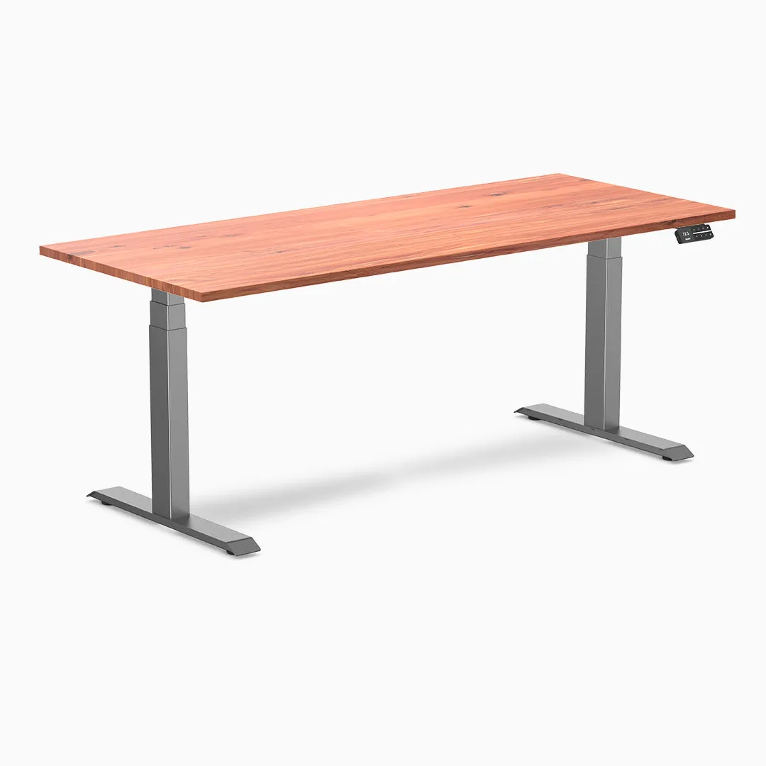 Desky Dual Softwood Sit Stand Desk