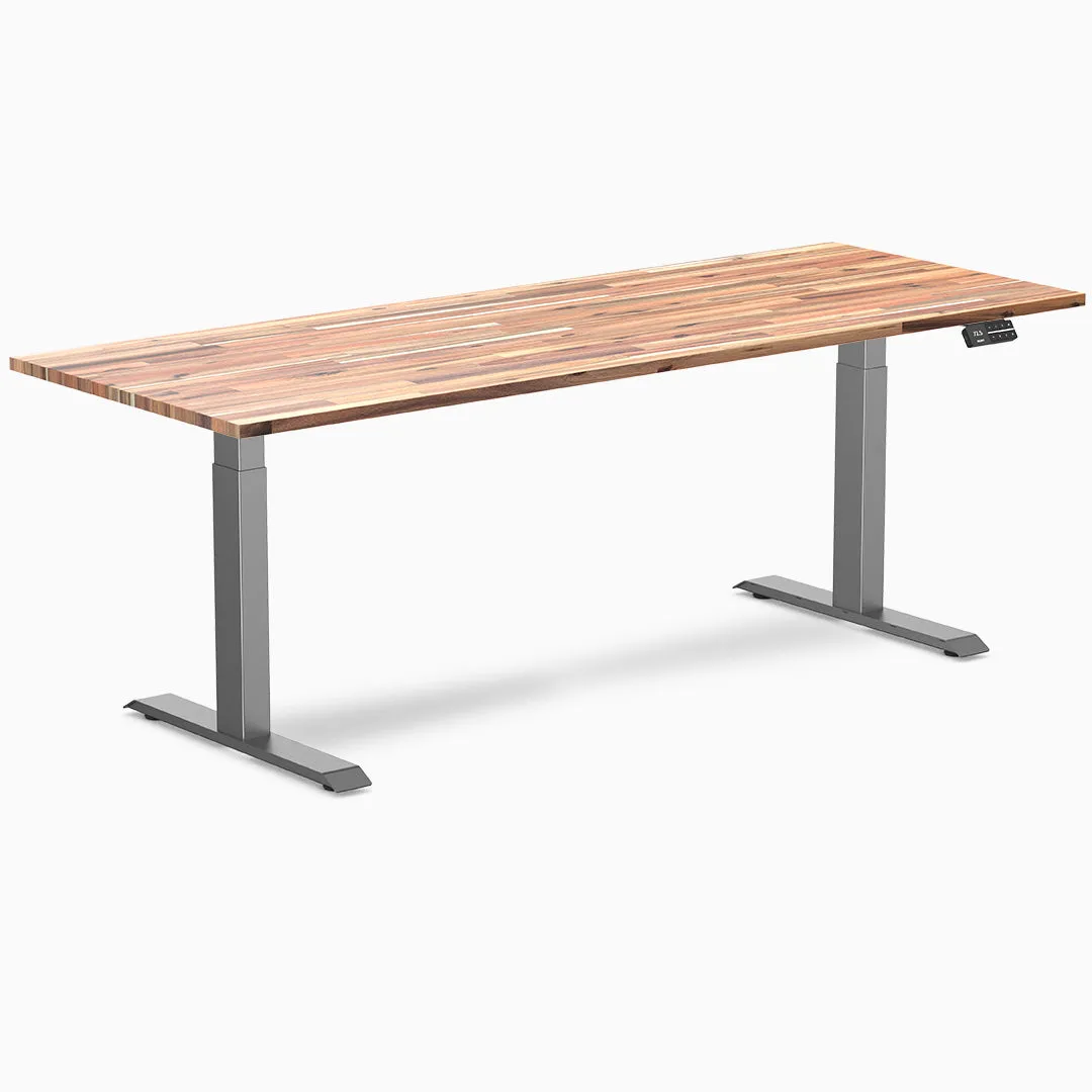 Desky Dual Softwood Sit Stand Desk