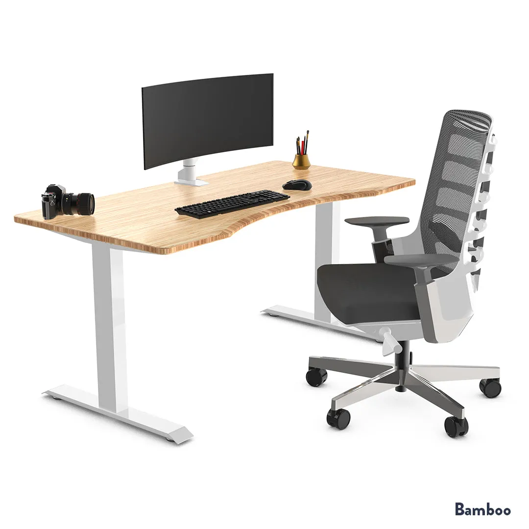 Desky Zero Ergo Edge Office Desk