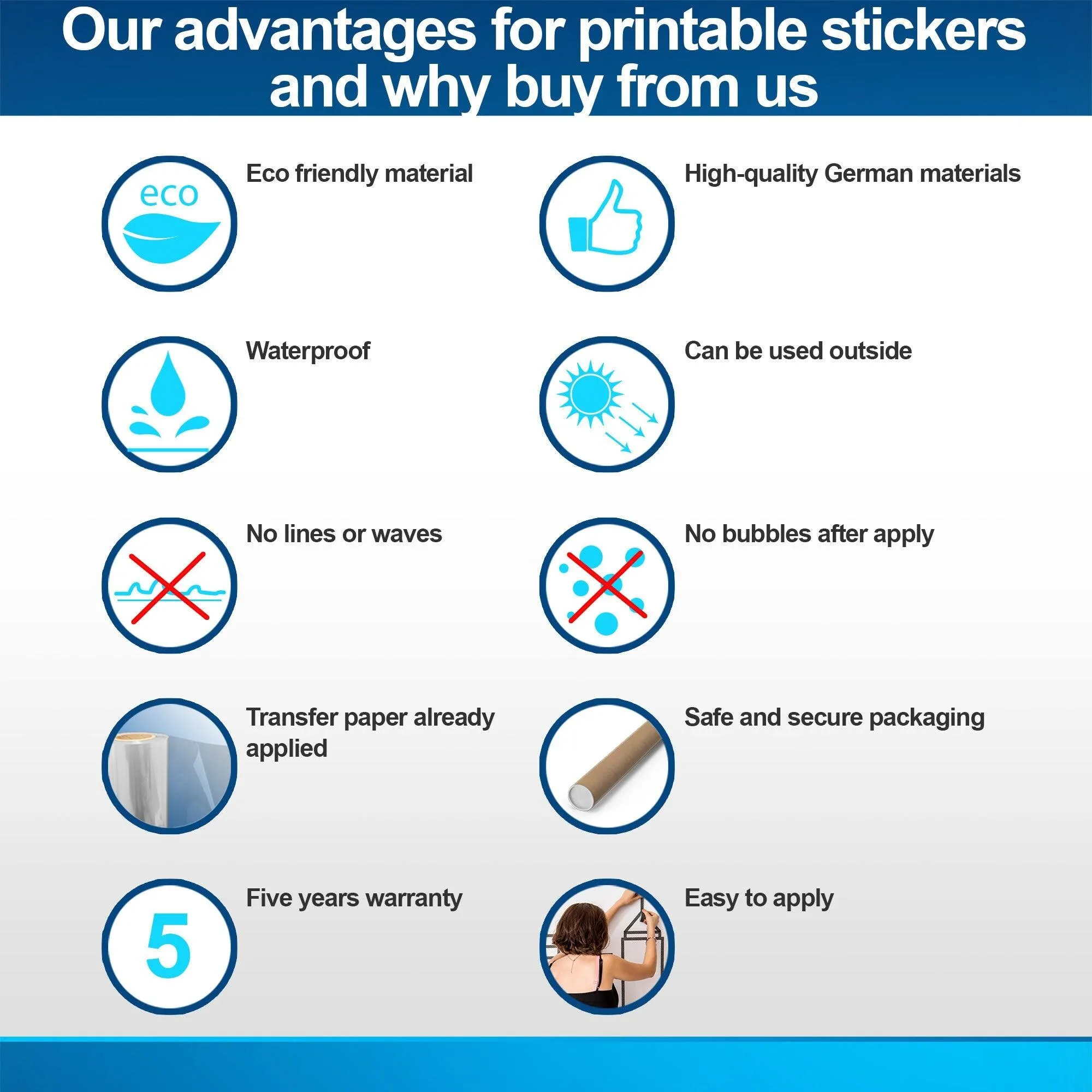 Dj Wall Art Music Sticker - Usa Club Label Vinyl Funky Party Phase Decoration Decal