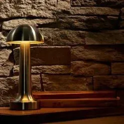 Dome Steel Table Lamp 22cm/8.5" Product Code: 743001S