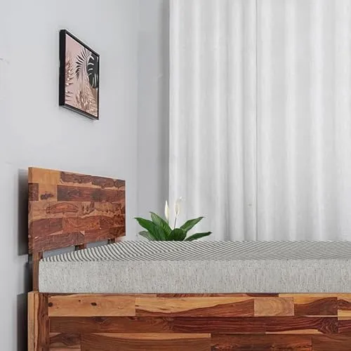 Dr. Smith 6 Inch Medium Form Mattress for Back Pain Relief |Orthopedic Mattress King Size Comfort and Support| 72x70x6 Inches - Grey