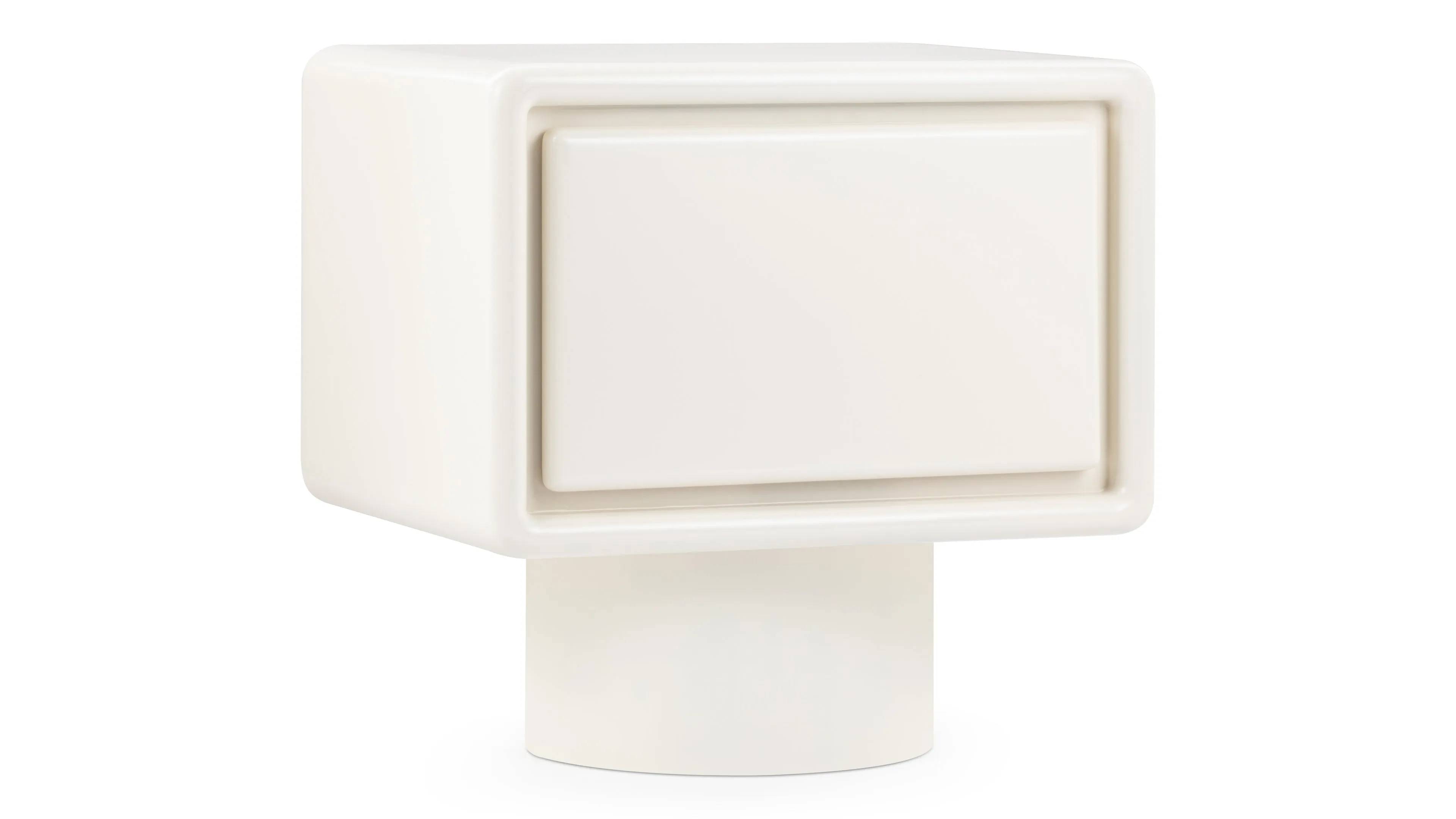 Elle - Elle Nightstand, Ivory