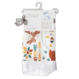 Fox/Racoon Security Blankets 2 Pack