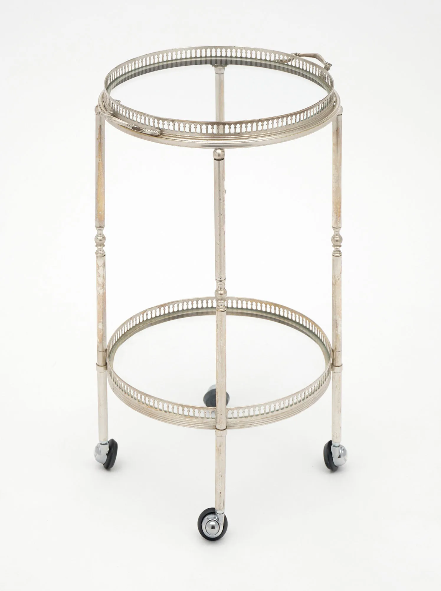 French Antique Petite Bar Cart - on hold