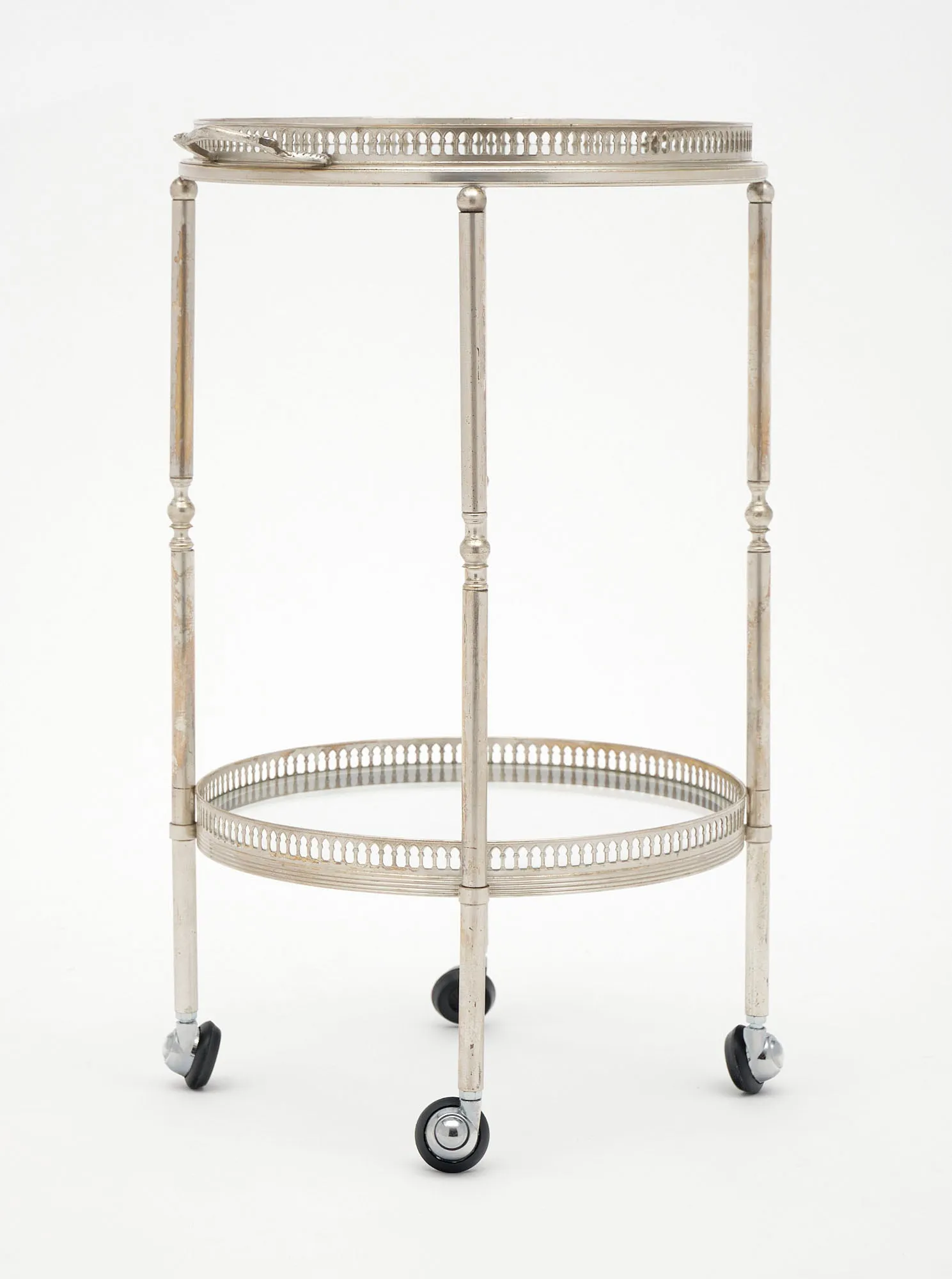 French Antique Petite Bar Cart - on hold