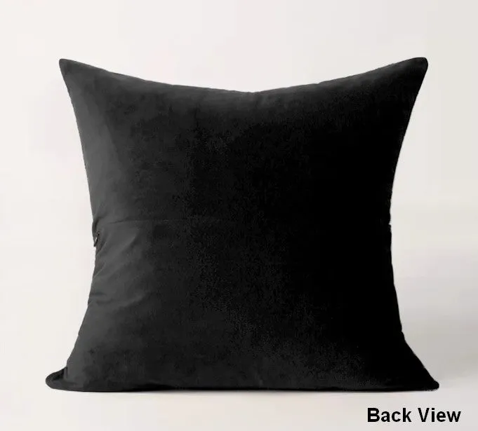 Geometric Grey Back Contemporary Cushions for Interior Design, Large Modern Decorative Pillows for Sofa, Modern Throw Pillows for Couch