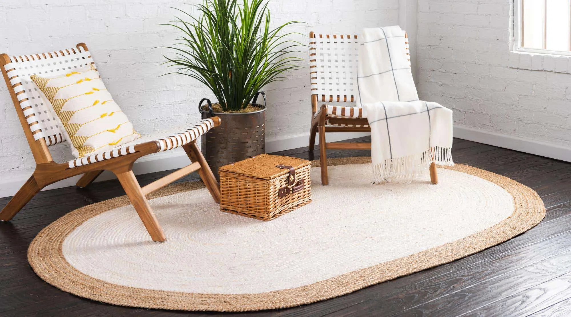 Goa Braided Jute Rug