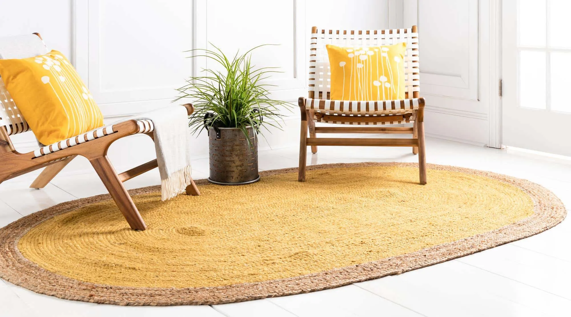 Goa Braided Jute Rug