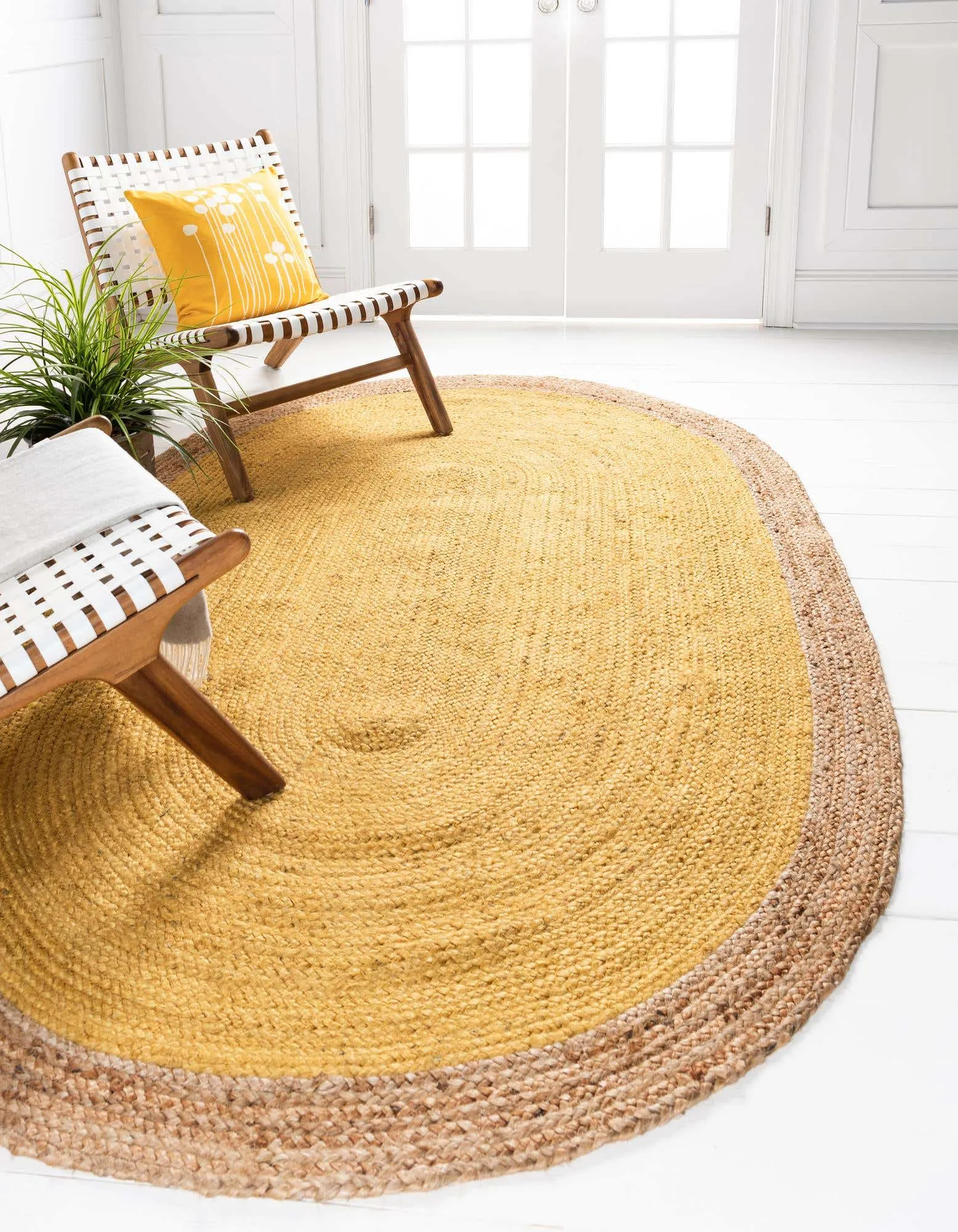 Goa Braided Jute Rug