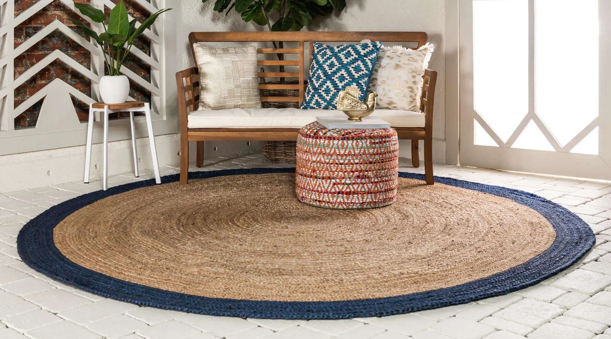 Goa Braided Jute Rug