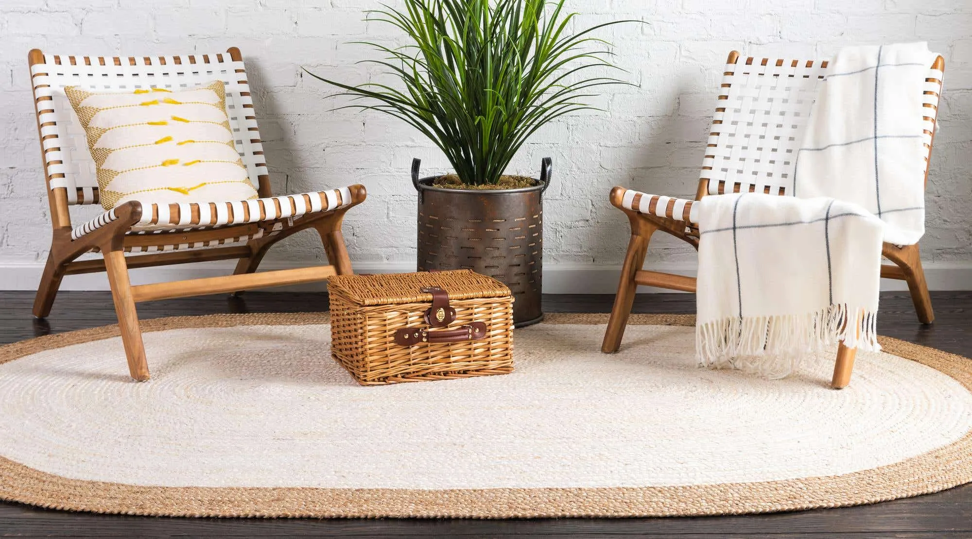 Goa Braided Jute Rug