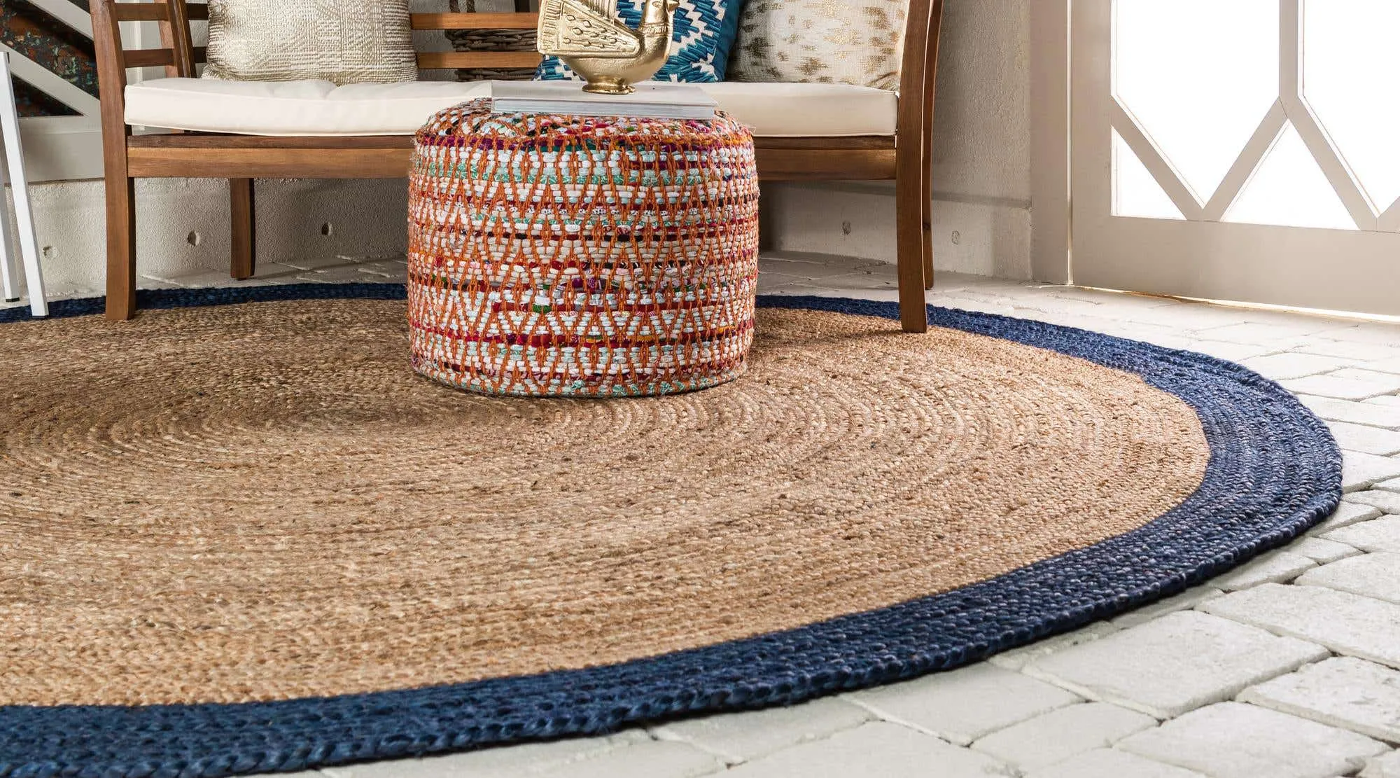 Goa Braided Jute Rug