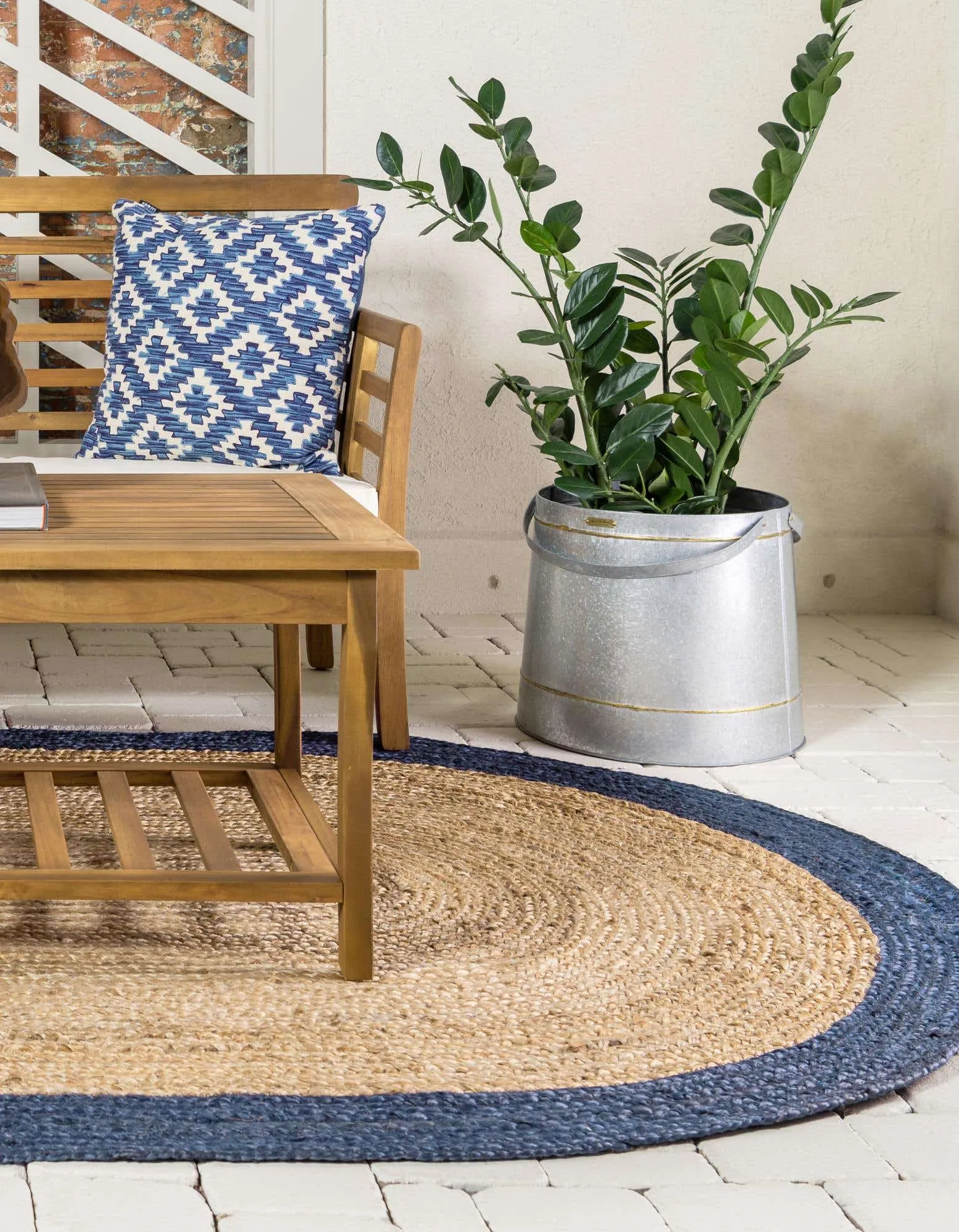 Goa Braided Jute Rug