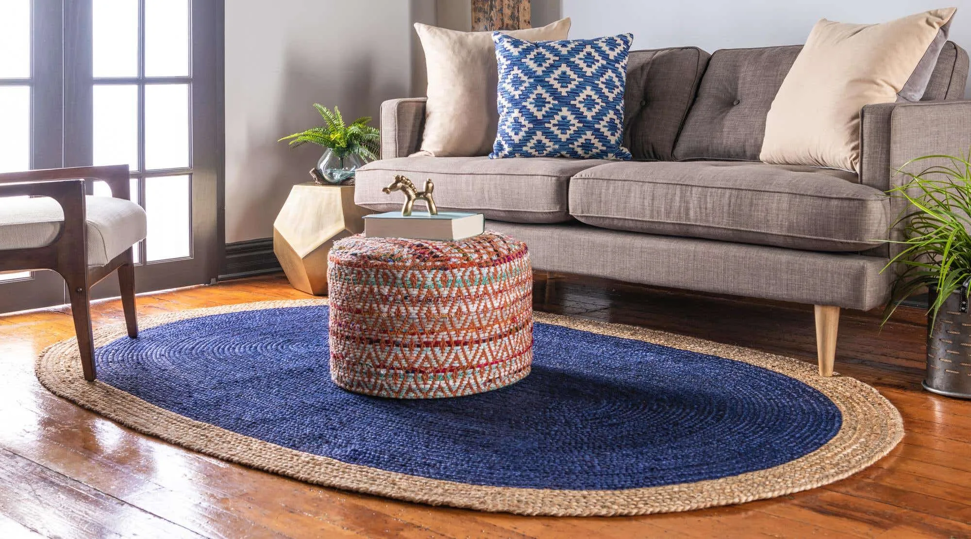 Goa Braided Jute Rug