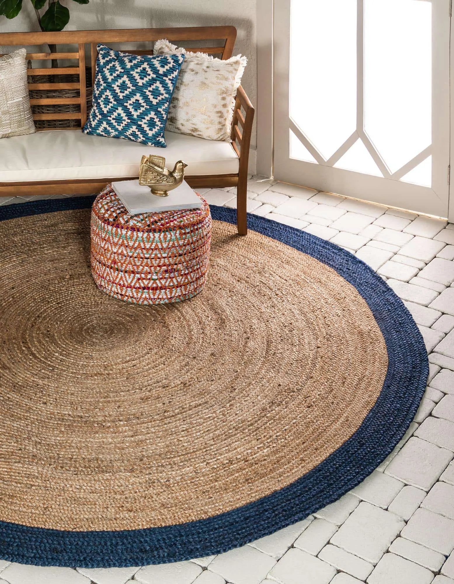 Goa Braided Jute Rug