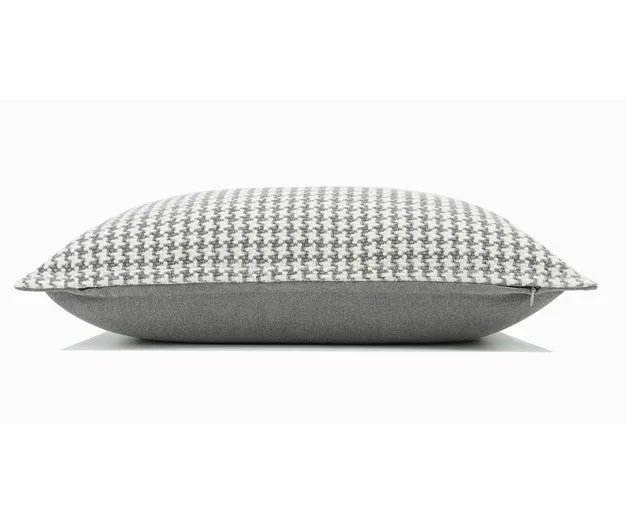 Gray Chequer Modern Sofa Pillows, Large Decorative Throw Pillows, Contemporary Square Modern Throw Pillows for Couch, Abstract Throw Pillow for Interior Design