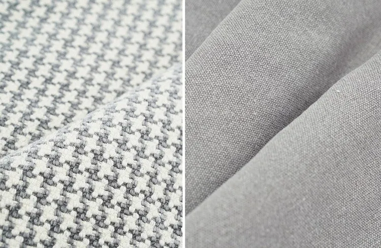 Gray Chequer Modern Sofa Pillows, Large Decorative Throw Pillows, Contemporary Square Modern Throw Pillows for Couch, Abstract Throw Pillow for Interior Design