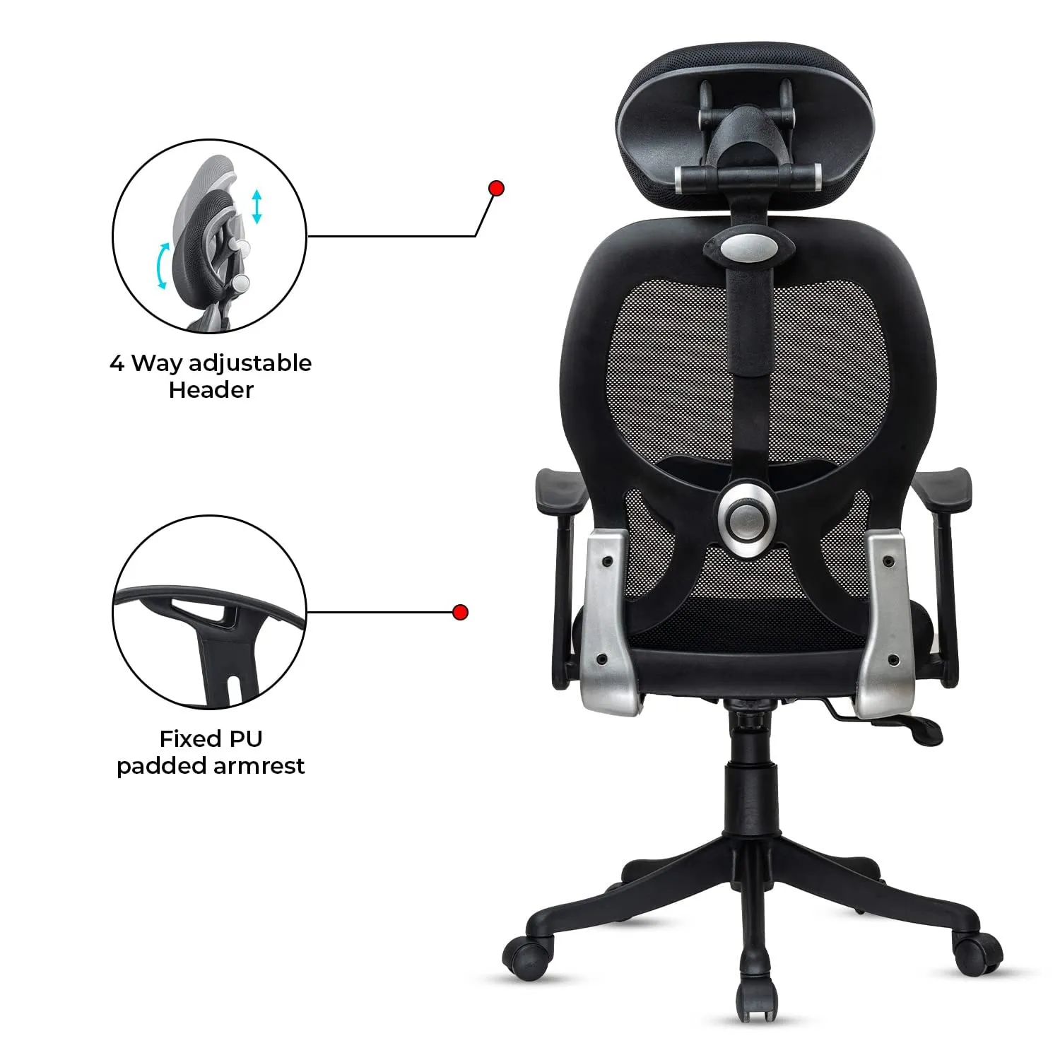 Green Soul Renewed New York Go High Back Mesh Office Chair
