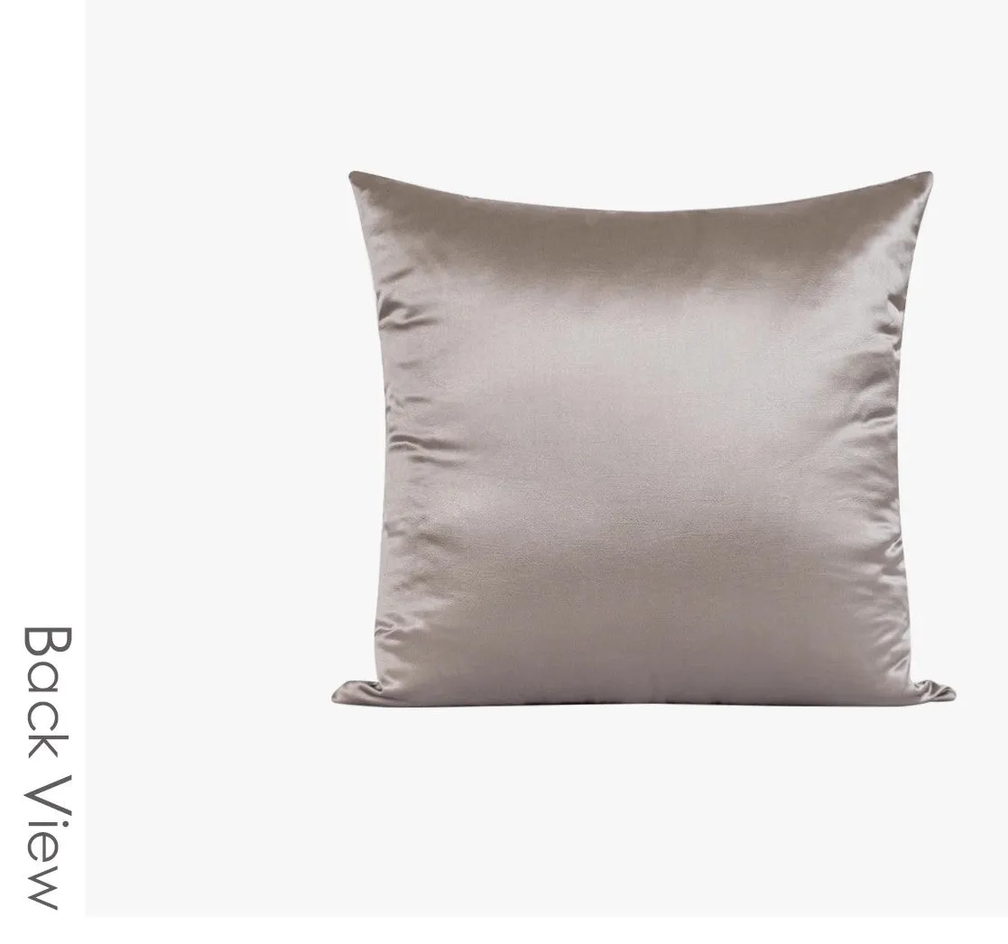 Grey Green Abstract Contemporary Throw Pillow for Living Room, Decorative Throw Pillows for Couch, Large Modern Sofa Throw Pillows
