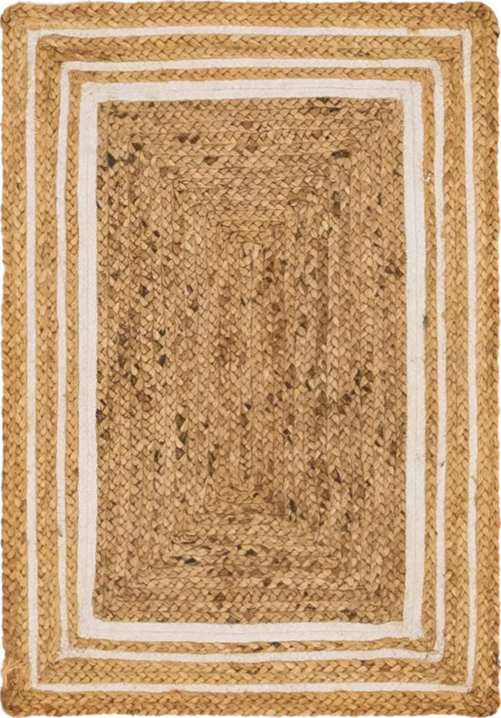 Gujarat Braided Jute Rug