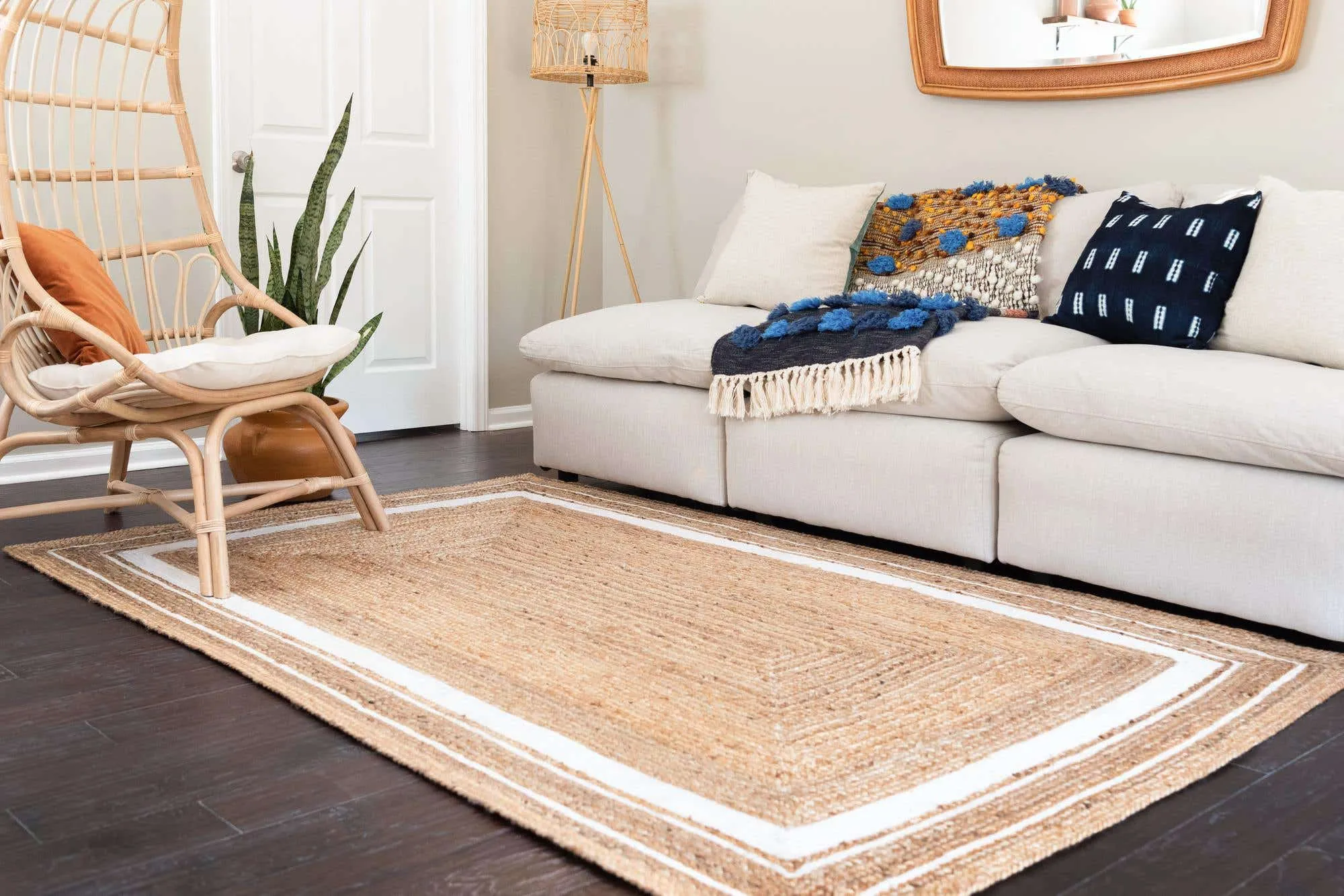 Gujarat Braided Jute Rug