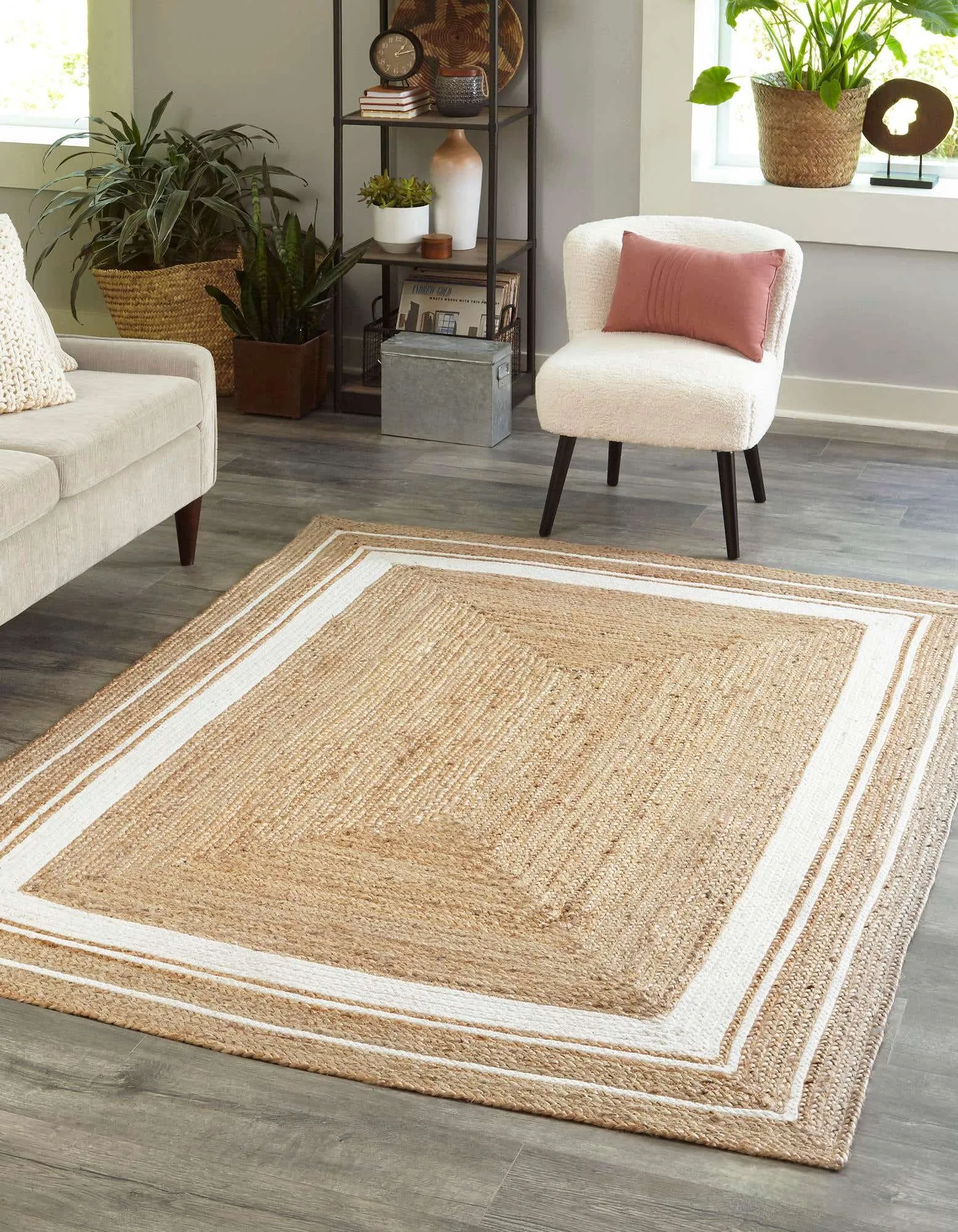 Gujarat Braided Jute Rug