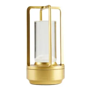 Industrial Brassy Table Lamp 17.5cm / 6 3/4" Product Code: 503003G