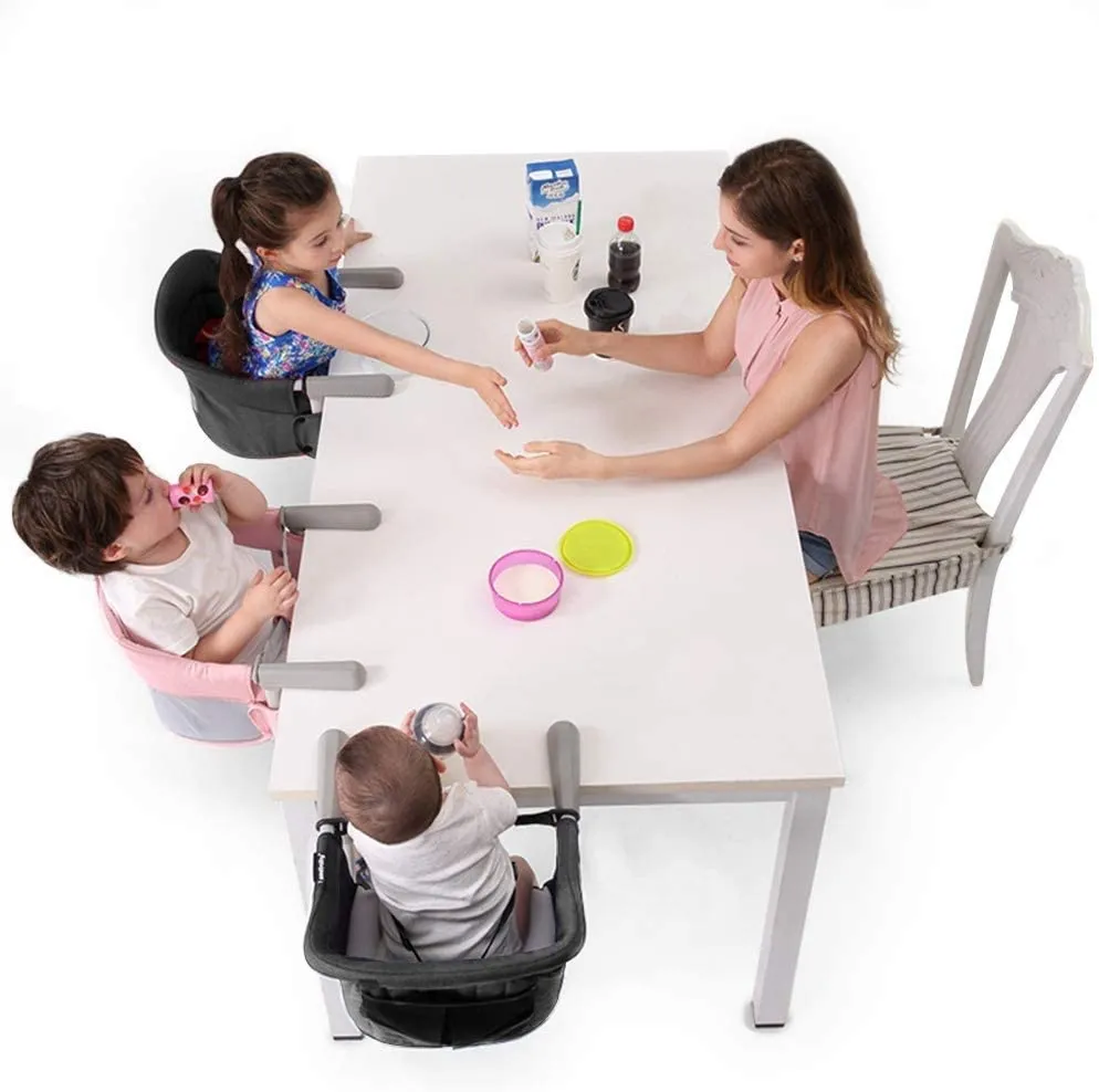 iSafe Baby Fast Fit Booster Seat YummyLUV - Melanzane Table Highchair