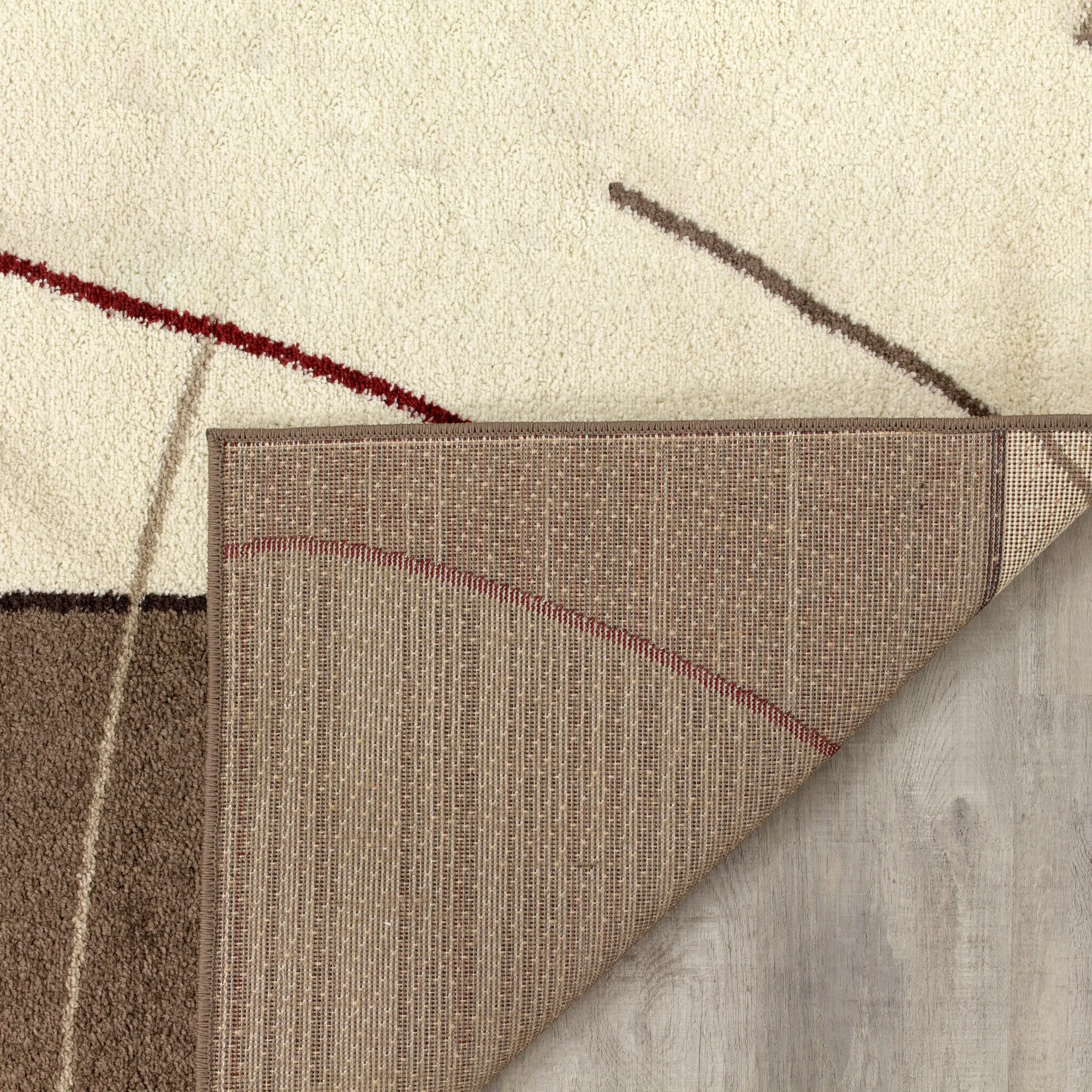 KYLIE Brown Beige, Shape Rug